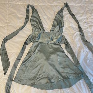 Lucy in the Sky Waverly Satin Dress